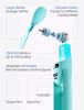 Handheld Travel Fan, Upgraded Mini Portable Fan with Up to 24 Working Hours for Long-term Outdoor Cooling, Combines Power Bank and Flashlight